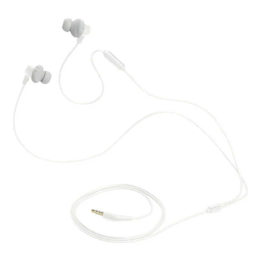 Ενσύρματα Ακουστικά JBL Endurance RUN 2 In-Ear Sport Headphones One Button Control Mic (άσπρο)