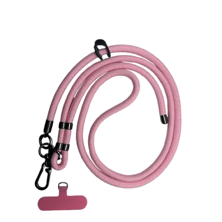 Λουράκι για όλες τις Θήκες Crossbody Lanyard (Ροζ)