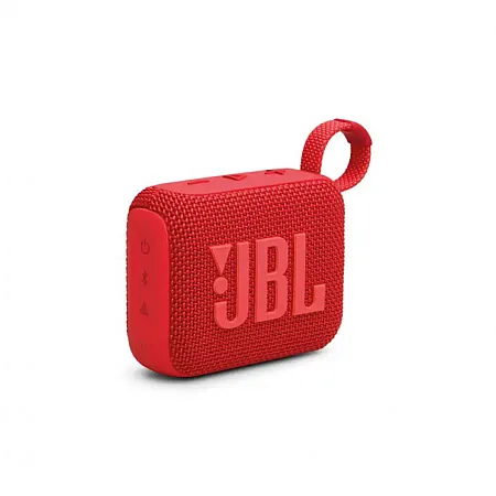 JBL Go 4 Αδιάβροχο Ηχείο Bluetooth 4.2W με 7 ώρες Λειτουργίας (Κόκκινο)