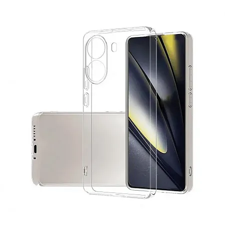 Θήκη για Xiaomi Poco X7 Pro 5G 2mm Σιλικόνης (Διάφανο)