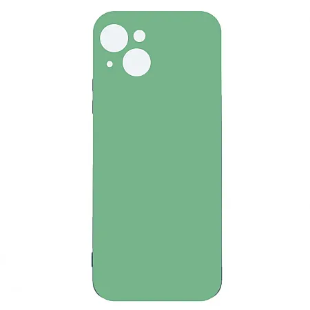 Θήκη για iPhone 15 Plus  Σιλικόνης TPU Soft Touch (Βεραμάν)