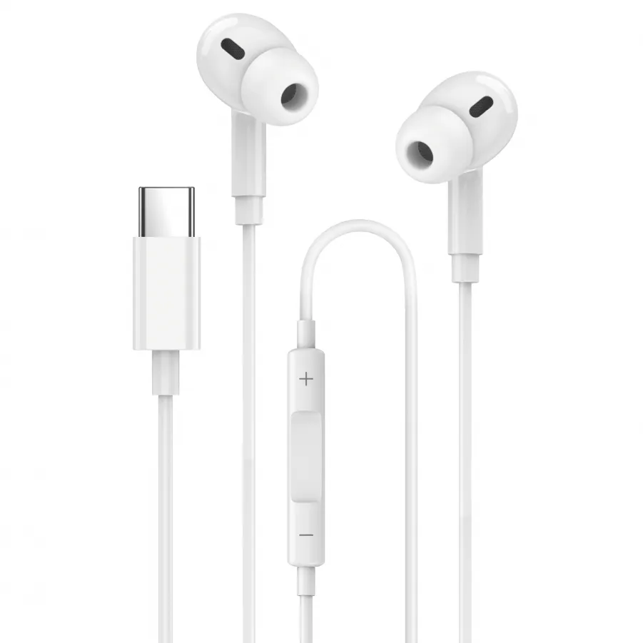 Ακουστικά Handsfree Jellico X12 Type-C (Άσπρο)