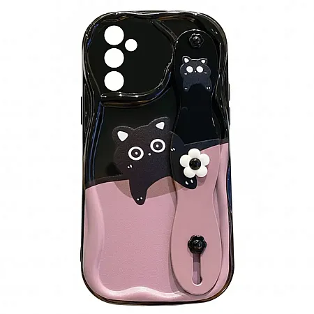 Θήκη για Samsung A56  Kitty Soft TPU με Strap Holder