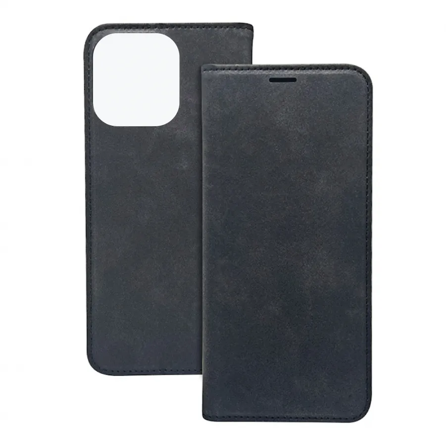 Θήκη για Samsung Galaxy A17 4G / 5G Suede Book Cover (Μαύρο)