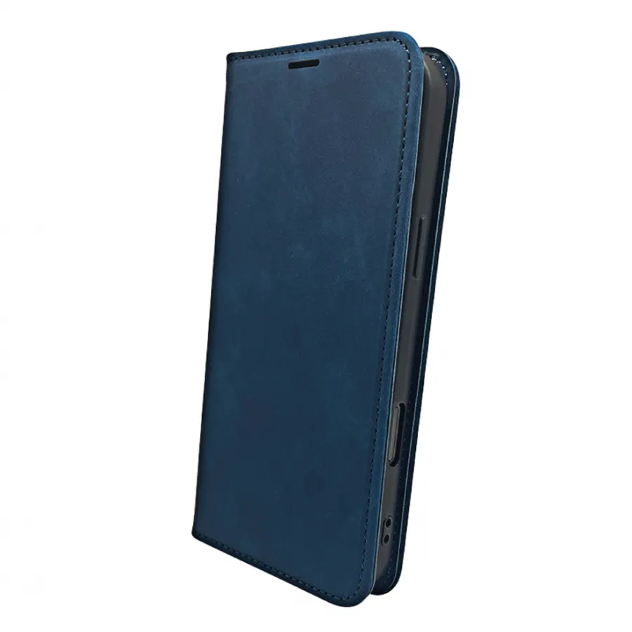Θήκη για Samsung Galaxy A17 4G / 5G Suede Book Cover (Μπλε)