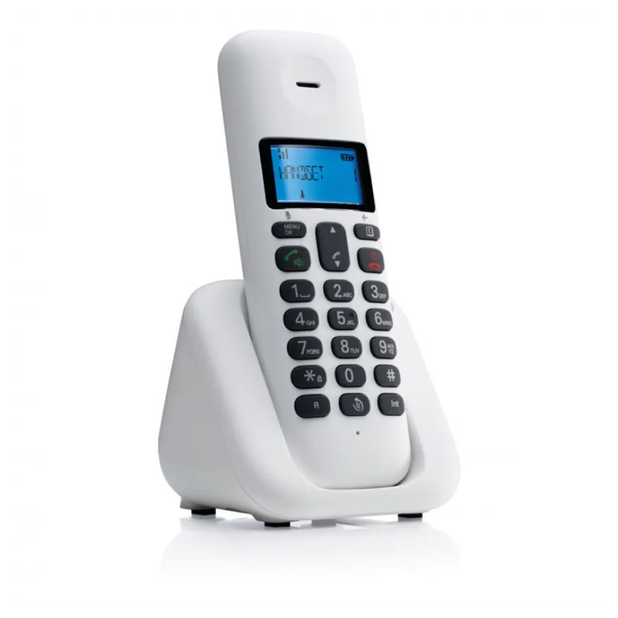 Ασύρματο Τηλέφωνο Motorola T301 (Άσπρο)