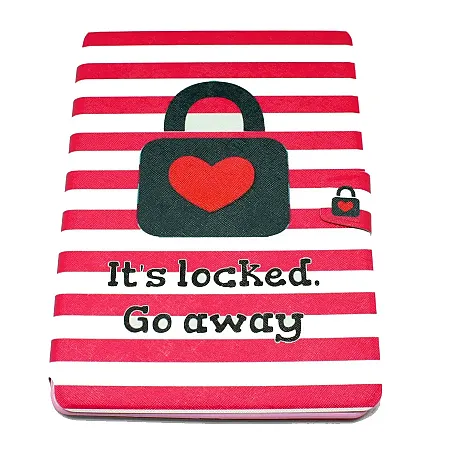 ΘΗΚΗ IPAD AIR ΠΕΡΙΣΤΡΕΦΟΜΕΝΗ BOOK LOCKED HEART