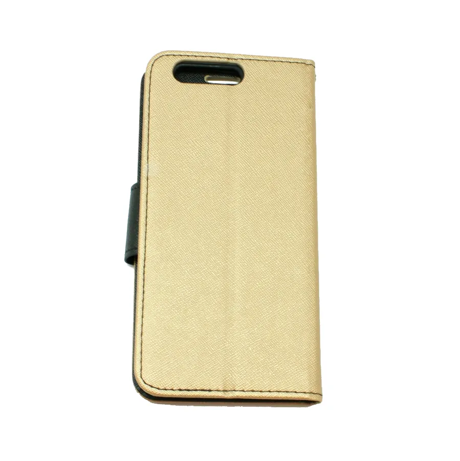 ΘΗΚΗ HUAWEI P10 PLUS FANCY BOOK ΜΑΥΡΟ - ΧΡΥΣΟ